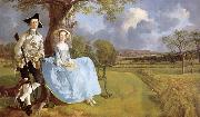Thomas Gainsborough Mr. and Mr.s Andrews oil on canvas